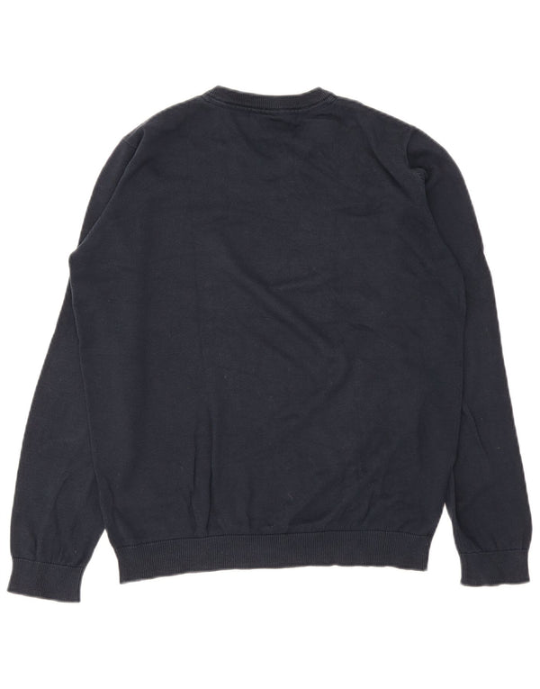 Marks & Spencer Boys V-hals sweater 15-16 år Marineblå bomuld