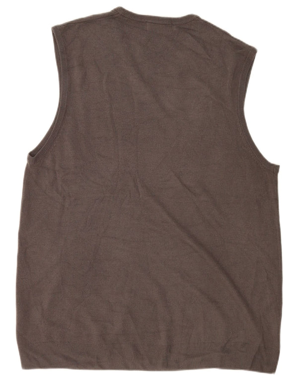 Marks & Spencer Herre Blue Harbor Vest Tank Top XL Grå Akryl