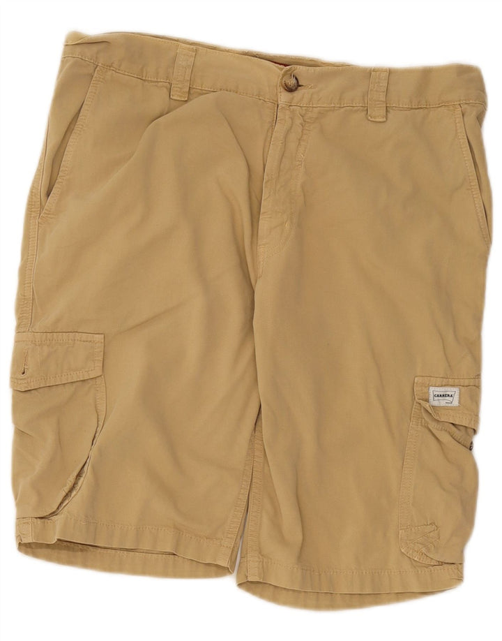 Carrera Mens Cargo Shorts W34 Grande Bege
