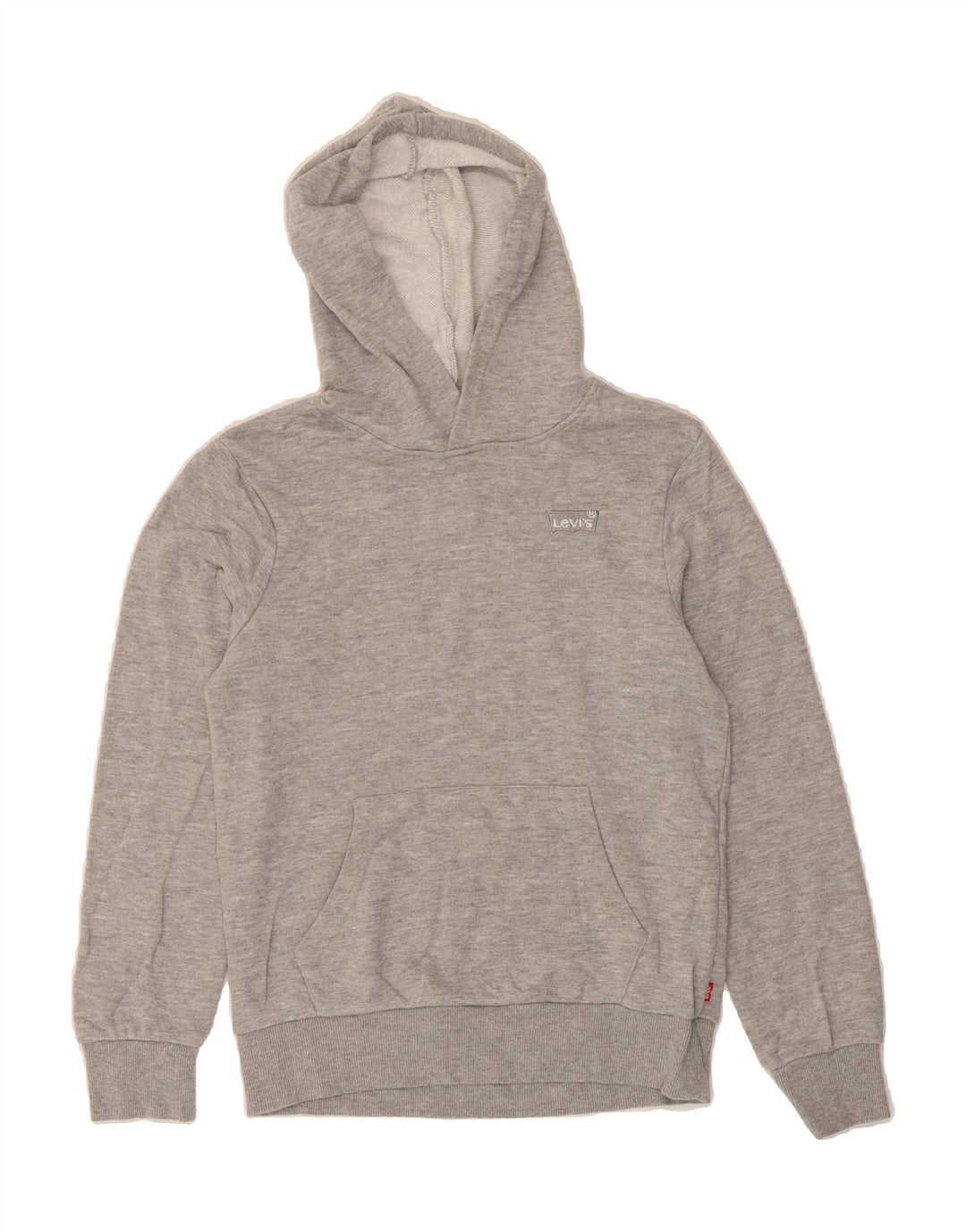 LEVI'S Boys Hoodie Jumper 13-14 Years Grey Cotton Vintage Levi's and Second-Hand Levi's from Messina Hembry 
