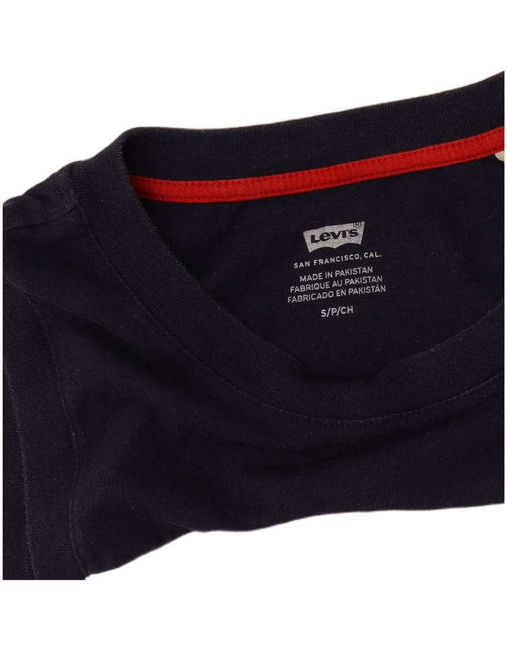 Levi's Womens Crop Graphic Vest Top UK 10 Small Multicoloured Colourblock