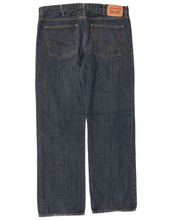 Blugi drepti pentru bărbați Levi's 514 W38 L32 Bumbac albastru