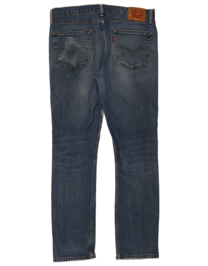 Calça Jeans Levis 511 Slim Masculina W36 L32 Azul Algodão