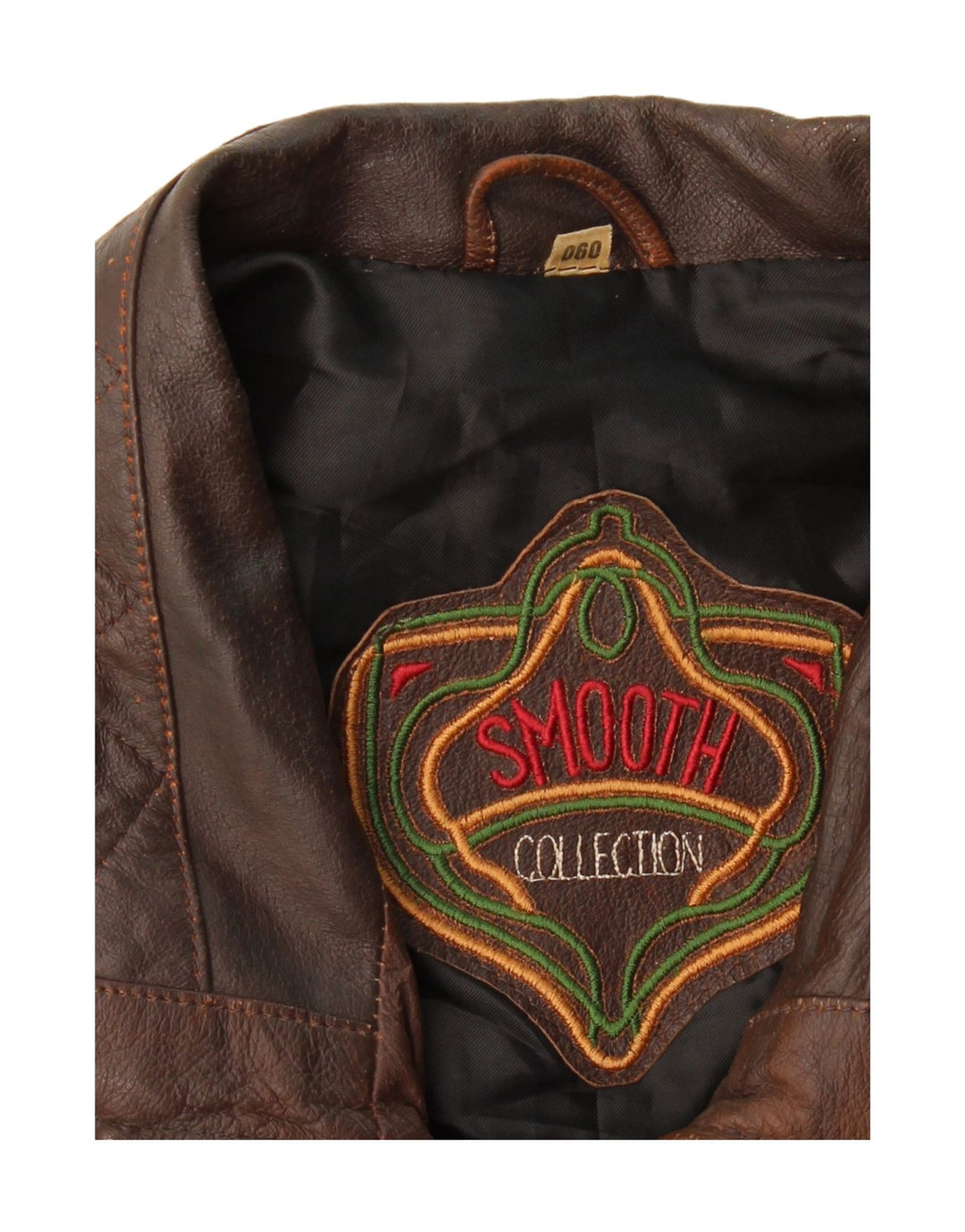 VINTAGE Mens Leather Coat UK 42 XL Brown Leather Vintage Vintage and Second-Hand Vintage from Messina Hembry 