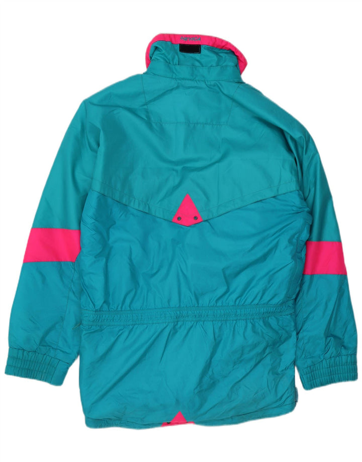 Nevica Herren-Anorakjacke UK 38 Mittelblaues Colourblock-Polyester