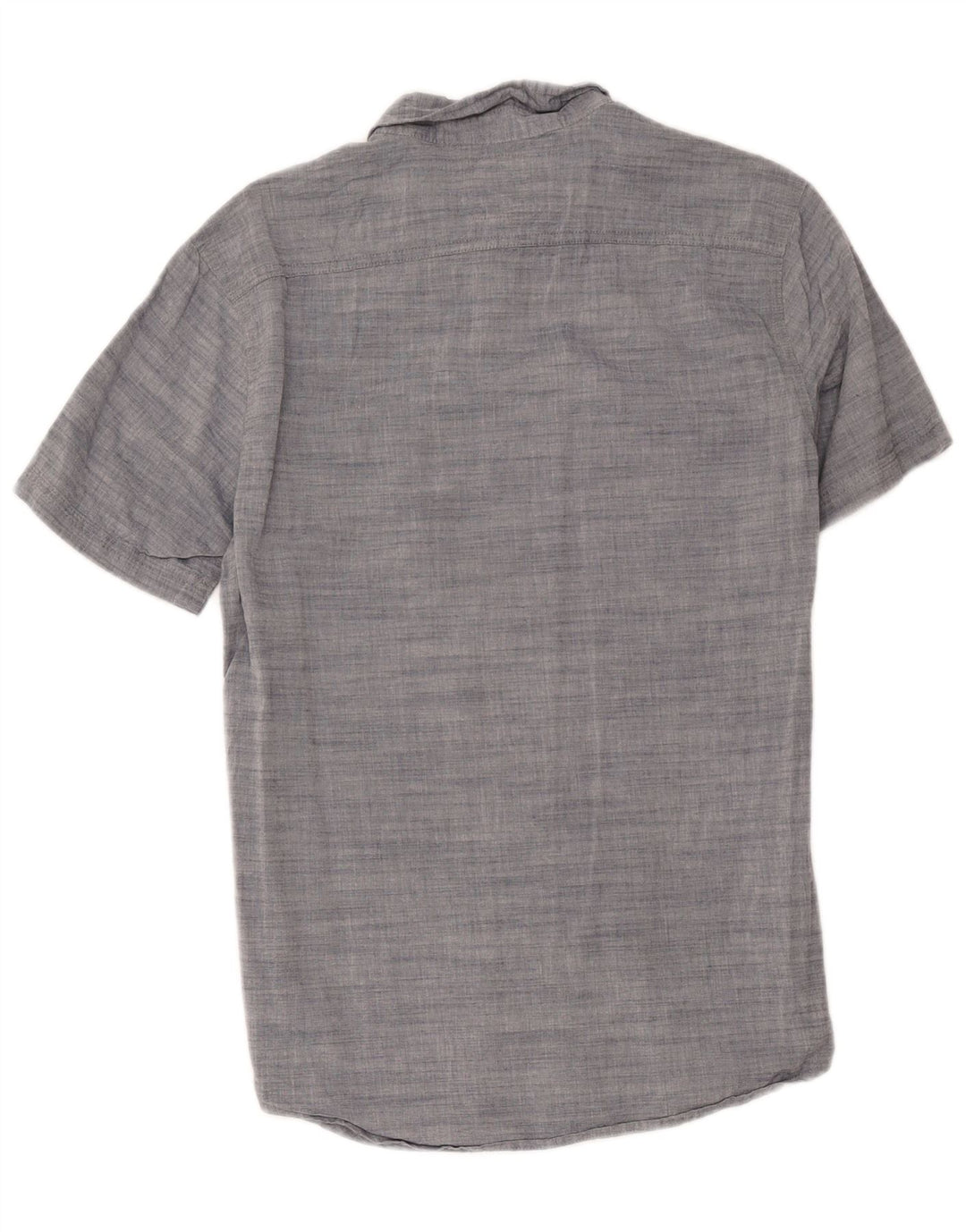 Levi's Chemise à Manches Courtes Homme Gris Moyen Moucheté Coton