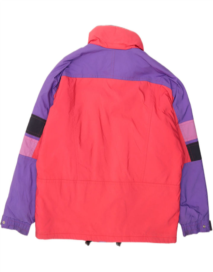 Sergio Tacchini Mens Ski Jacket UK 44 2XL Red Colourblock Polyamide
