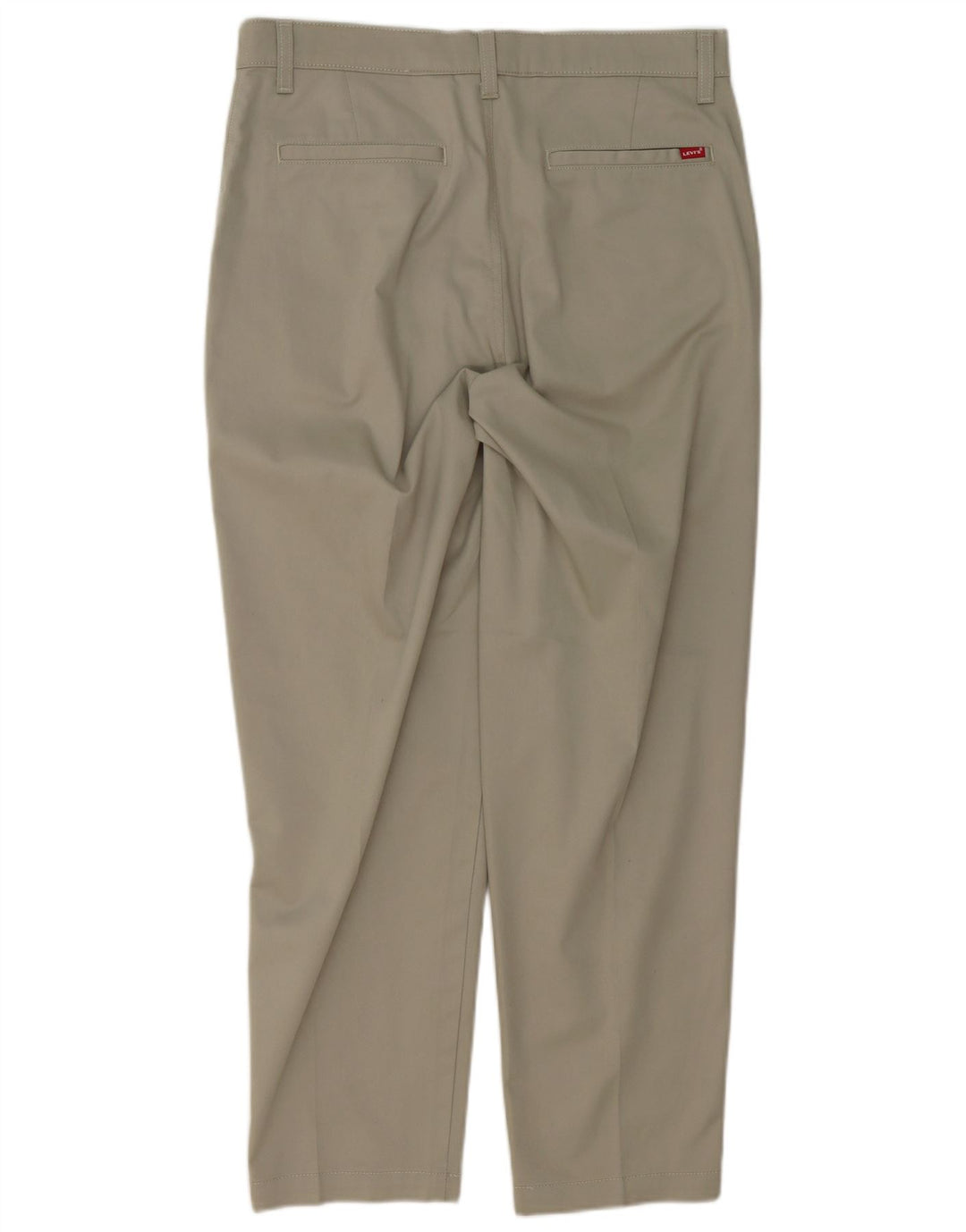 LEVI'S Mens Straight Chino Trousers W33 L29 Grey