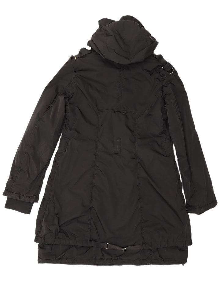Marithe Francois Girbaud Dame Windbreaker Coat IT 46 Large Black