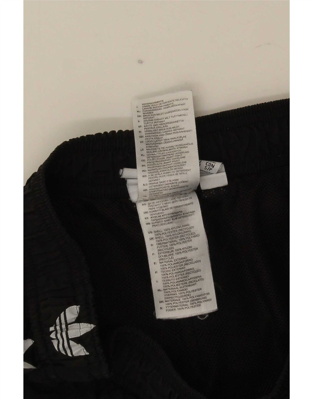 Adidas Mens Graphic Sport Shorts Pequeno Poliéster Preto