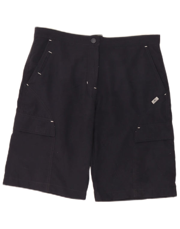 O'Neill Womens Cargo Shorts Medium W30 Navy Blue Polyester