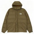Rab Mens Hooded Jacket UK 38 Medium Khaki Polyamide
