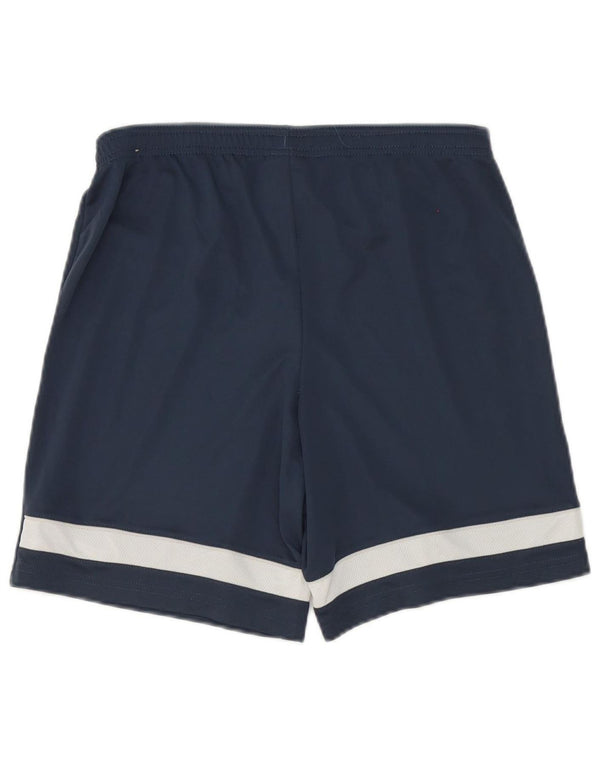 Nike Mens Dri Fit Sport Shorts Small Navy Blue Colourblock Polyester