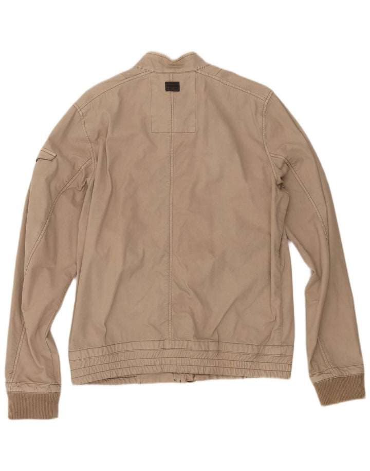 Bomber G-Star pentru bărbați UK 40, mare, bej, bumbac