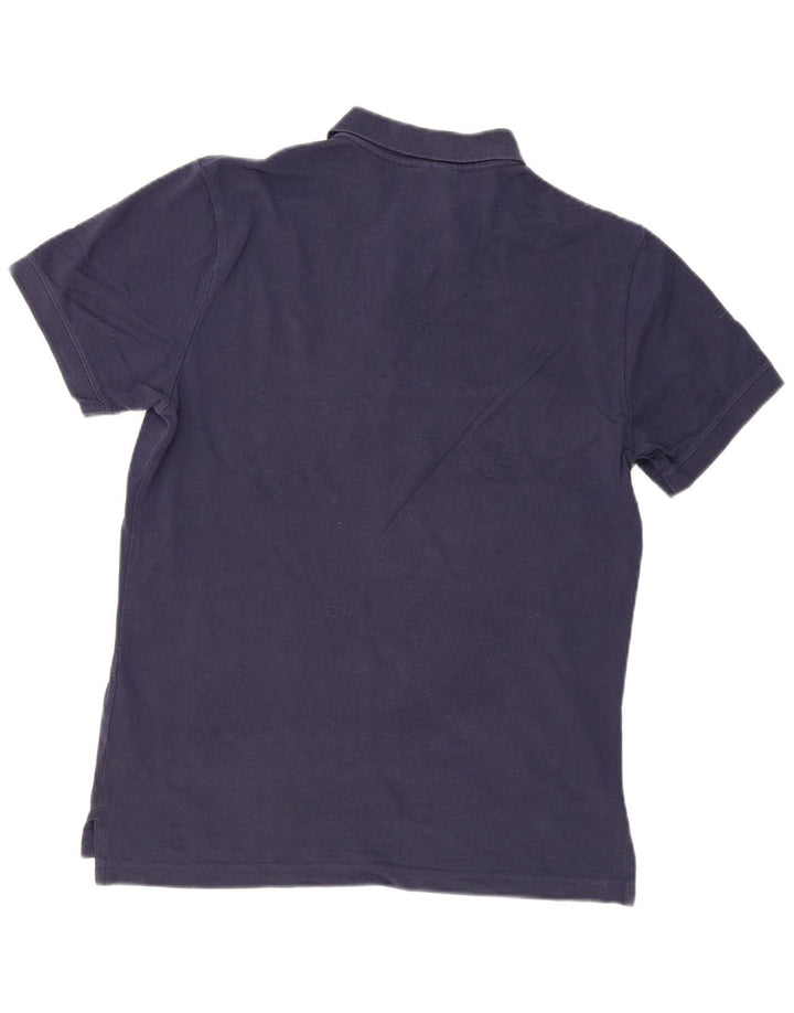 Nike Herren-Poloshirt, mittelgroß, marineblau, Baumwolle