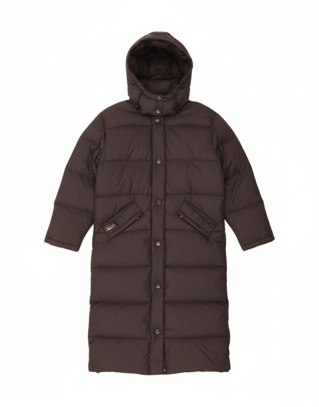 RIFLE Womens Oversized Hooded Padded Coat UK 10 Small Black Nylon Vintage Rifle and Second-Hand Rifle from Messina Hembry 