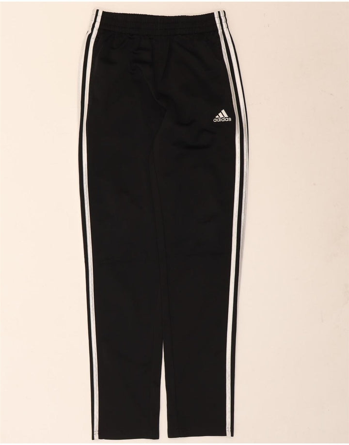 Adidas Drenge Træningsdragt Bukser 14-15 År Stor Sort Polyester