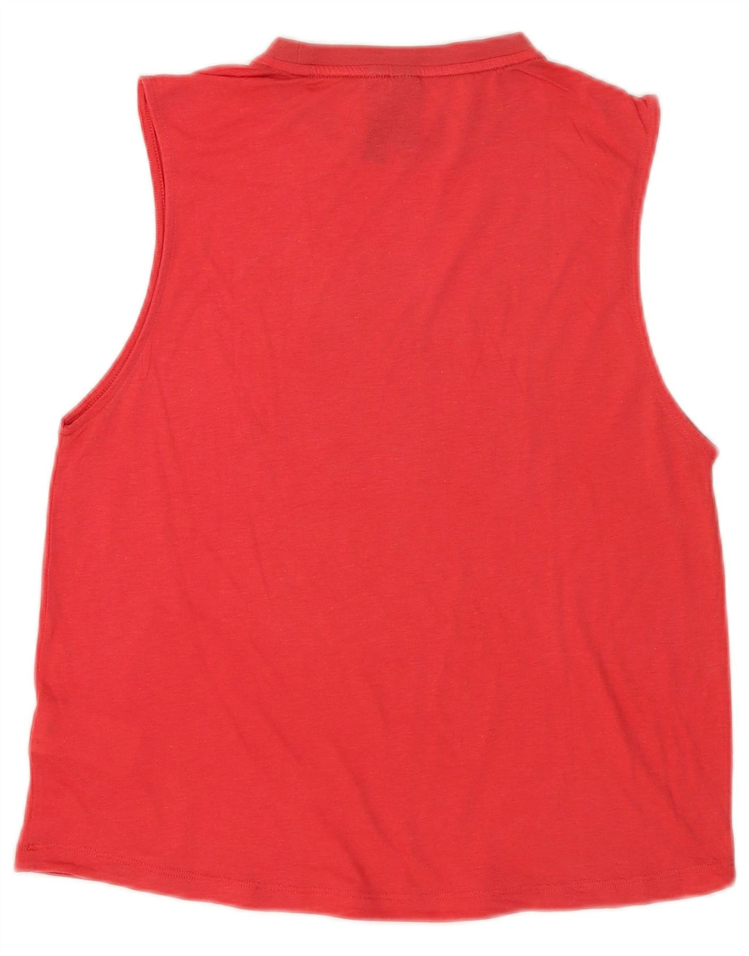 Adidas Dame Grafisk Vest Top UK 8/10 Lille Rød Polyester