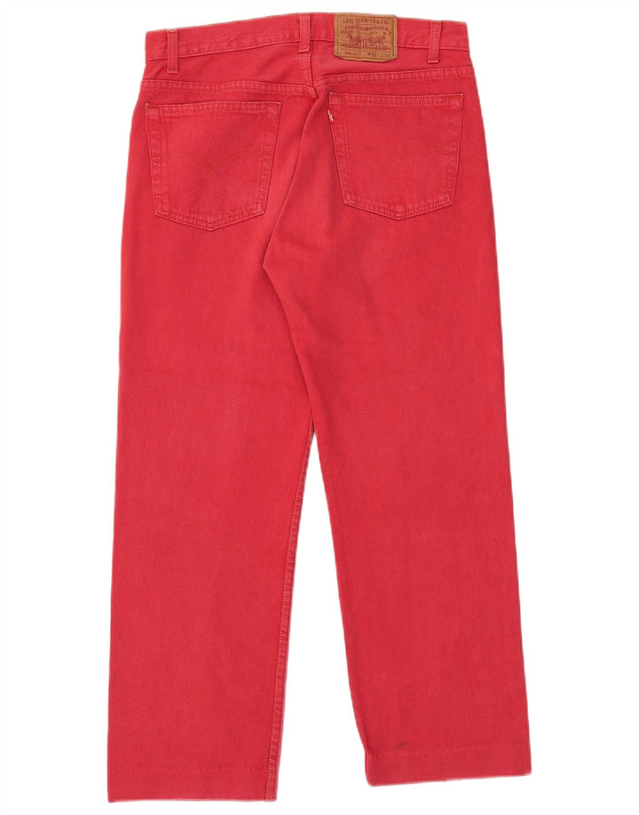 Levi's Uomo 501 Jeans dritti W33 L27 Rossi
