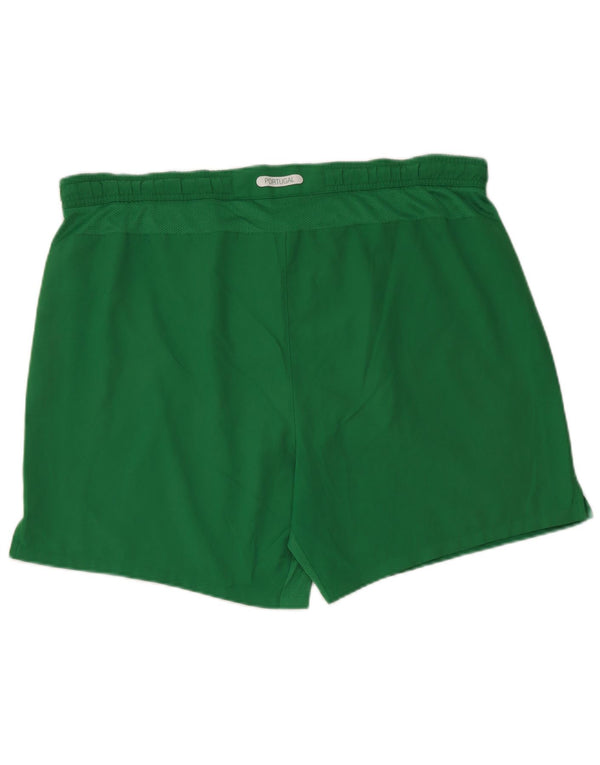 Nike Herre Portugal Sports Shorts Large Grøn Polyester