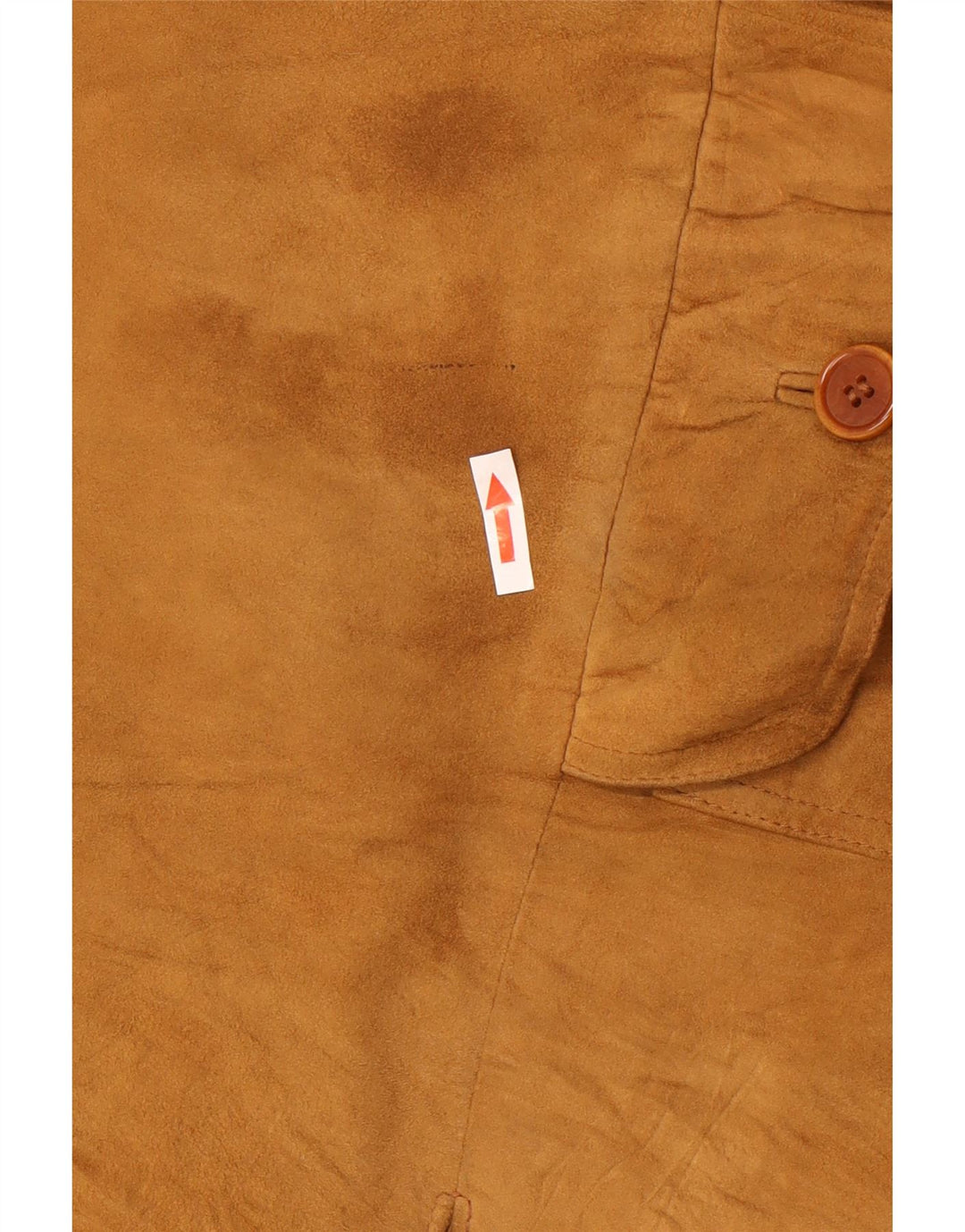 Belfe & Belfe Mens Suede Bomber Jacket IT 60 5XL Brown Leather