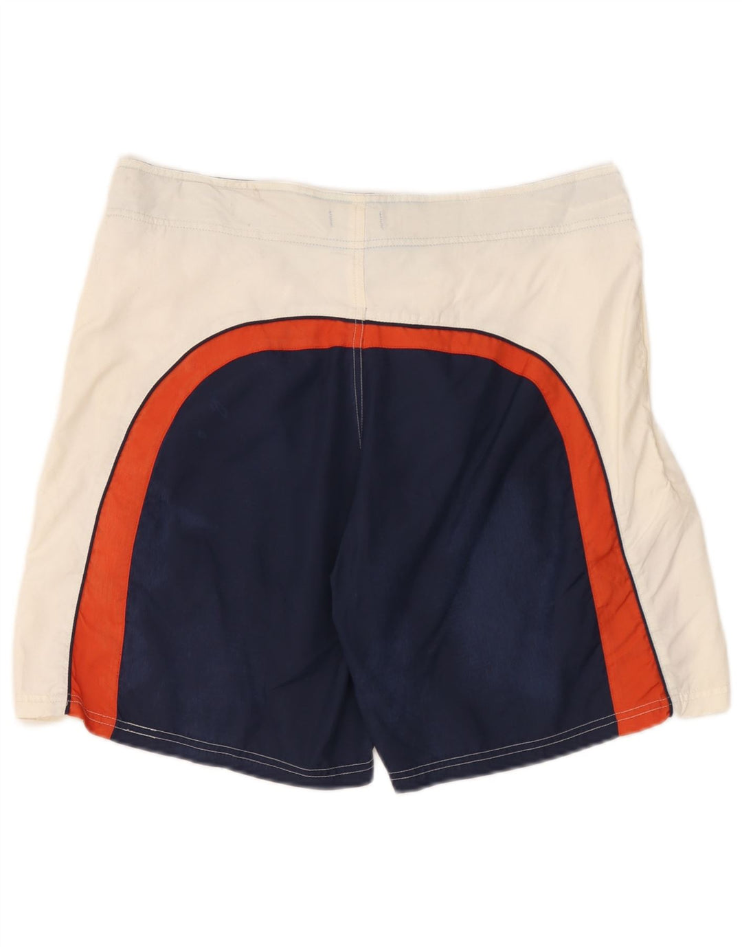 Pantaloncini da bagno da uomo Woolrich Large blu navy color block in poliammide