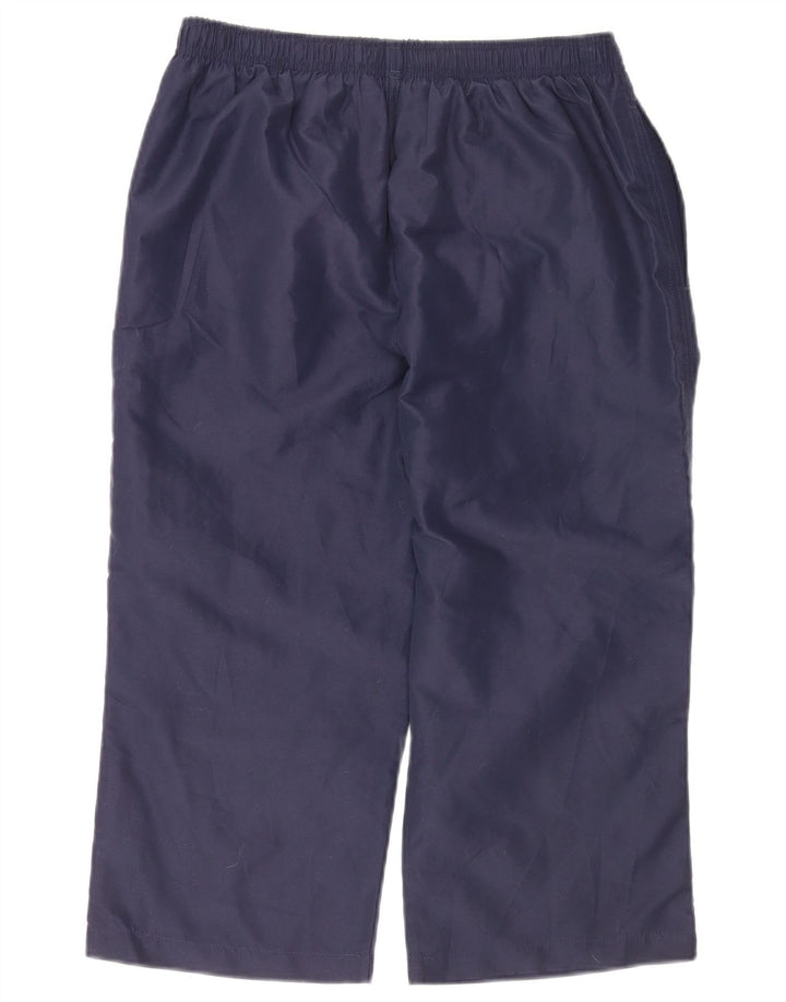 FILA Mens Capri Tracksuit Trousers Medium  Navy Blue Polyester