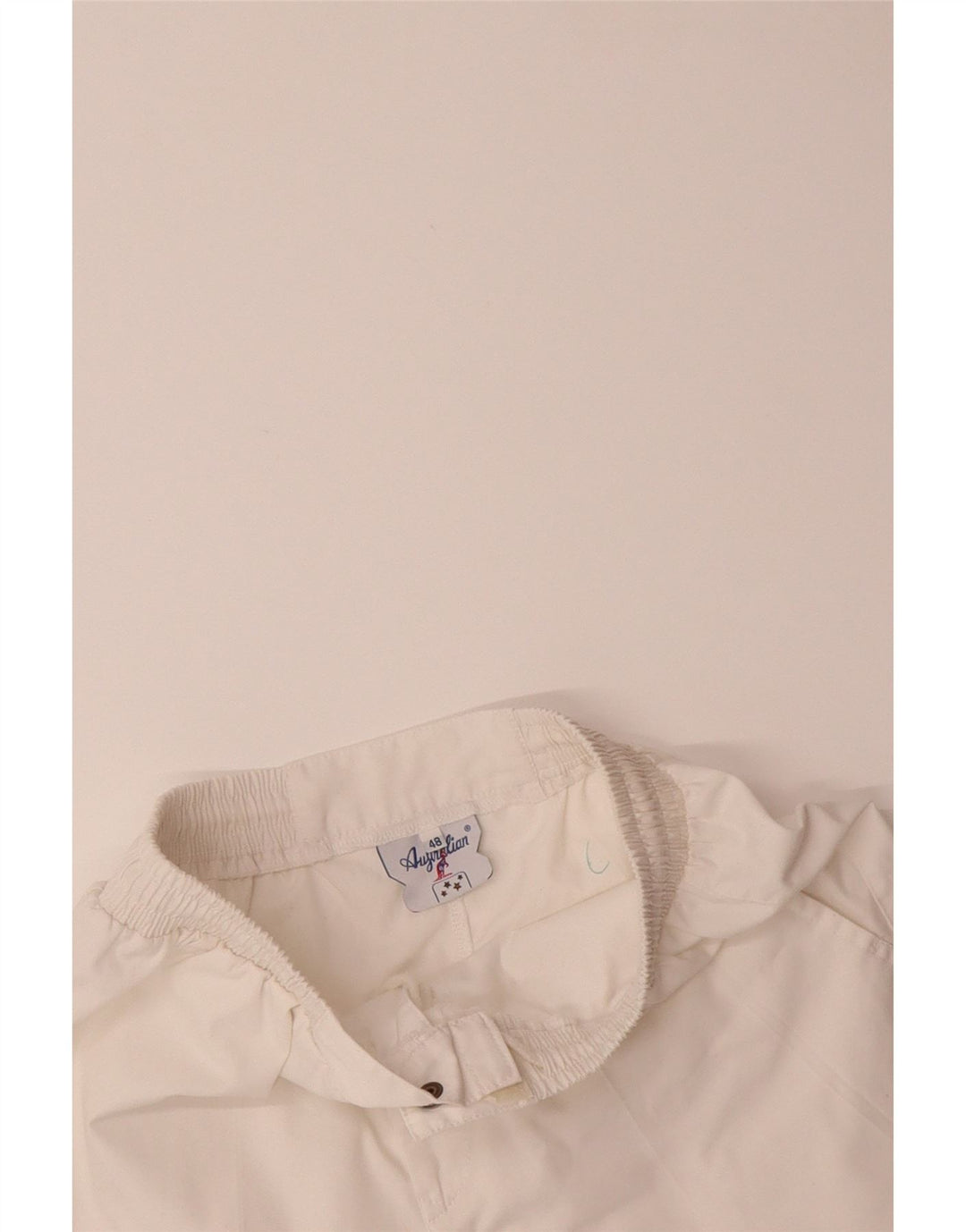 AUSTRALIAN L'ALPINA Mens Chino Shorts IT 48 Medium W30  White Vintage AUSTRALIAN L'ALPINA and Second-Hand AUSTRALIAN L'ALPINA from Messina Hembry 