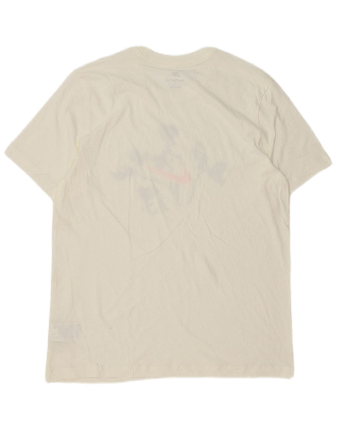 Nike Mens Graphic T-Shirt Top Large White Cotton