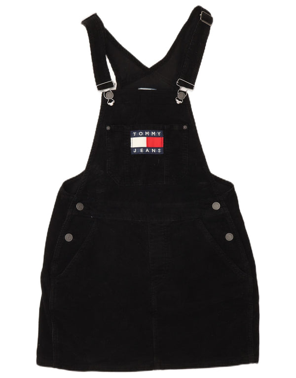 Tommy Hilfiger Женское вельветовое платье-комбинезон, маленькое W32, черный хлопок