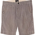Pantaloncini chino da uomo Woolrich W33 cotone gessato medio blu navy