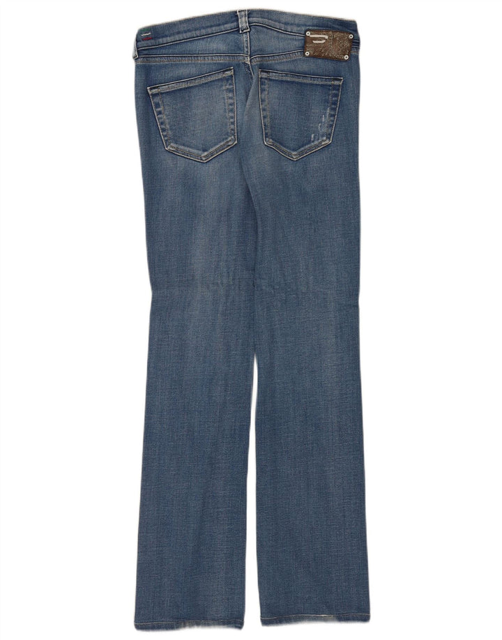 Diesel Womens Doozy Straight Jeans W26 L32 Blue Cotton