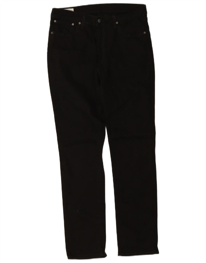 Мужские джинсы Levi's Slim 511 W36 L34, черный хлопок