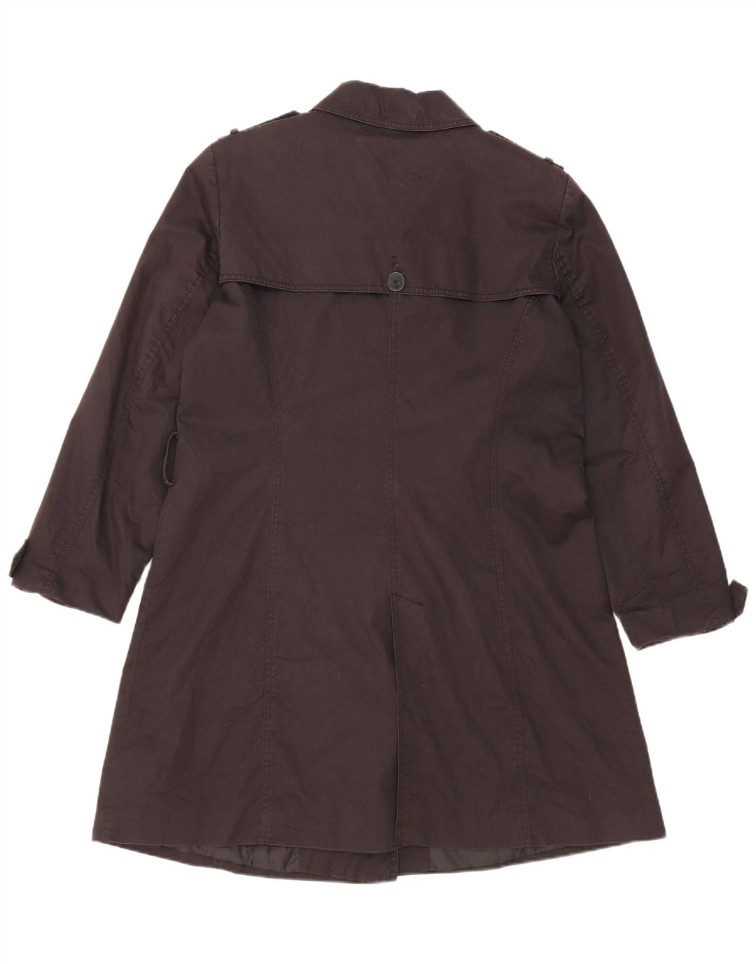 Zara Womens Trench Coat UK 18 XL Black
