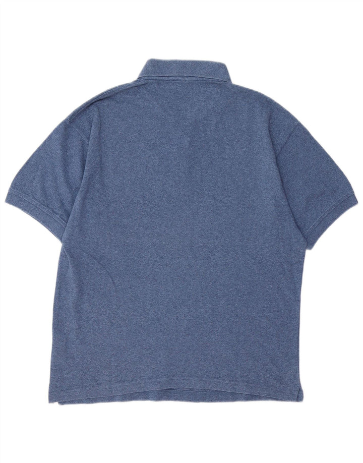 Champion Mens Polo Shirt Large Navy Blue Cotton