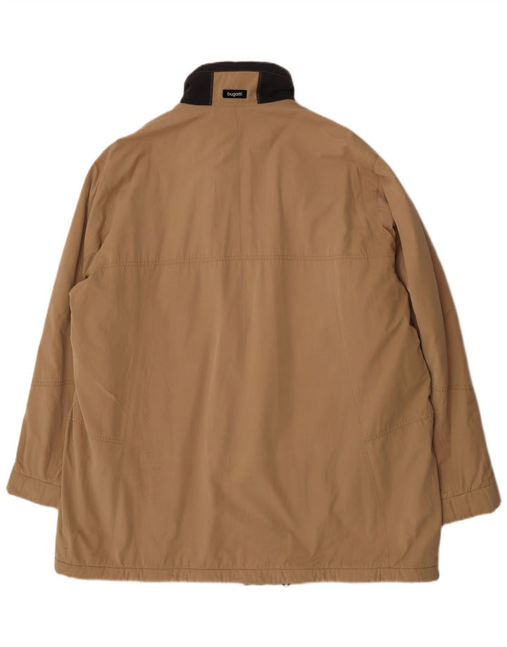 Bugatti Mens Gore-Tex Windbreaker Jacket UK 62 6XL Beige Cotton