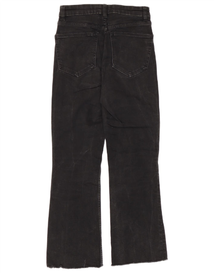 Zara Womens Bootcut Jeans EU 36 XS W26 L25 Black