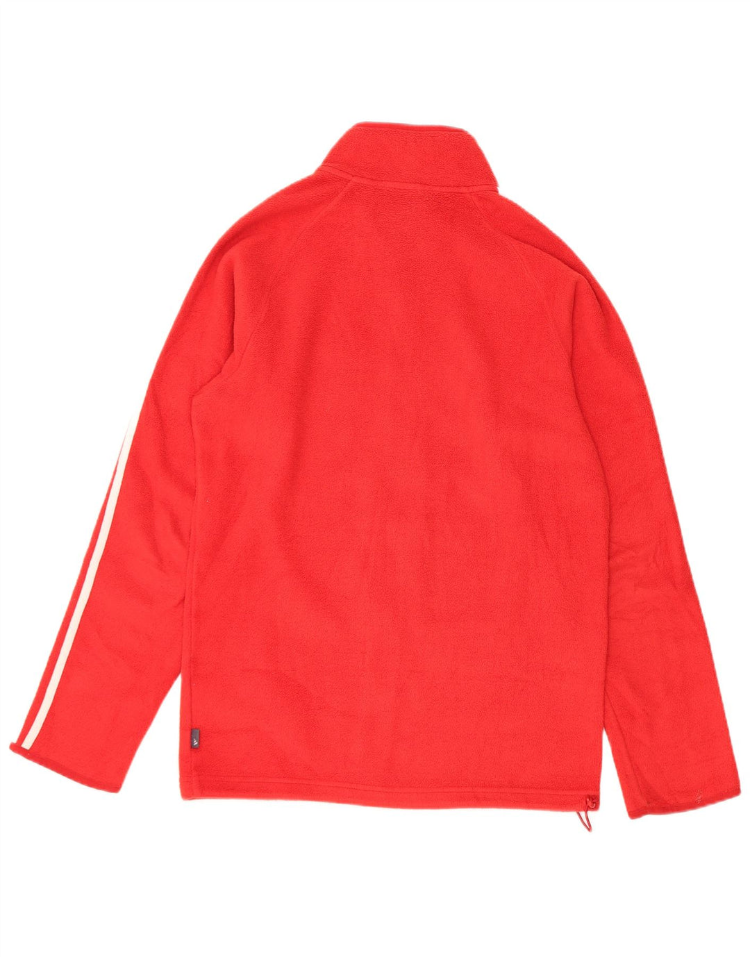 Adidas Fleecejakke til mænd UK 34 XS Rød Polyester