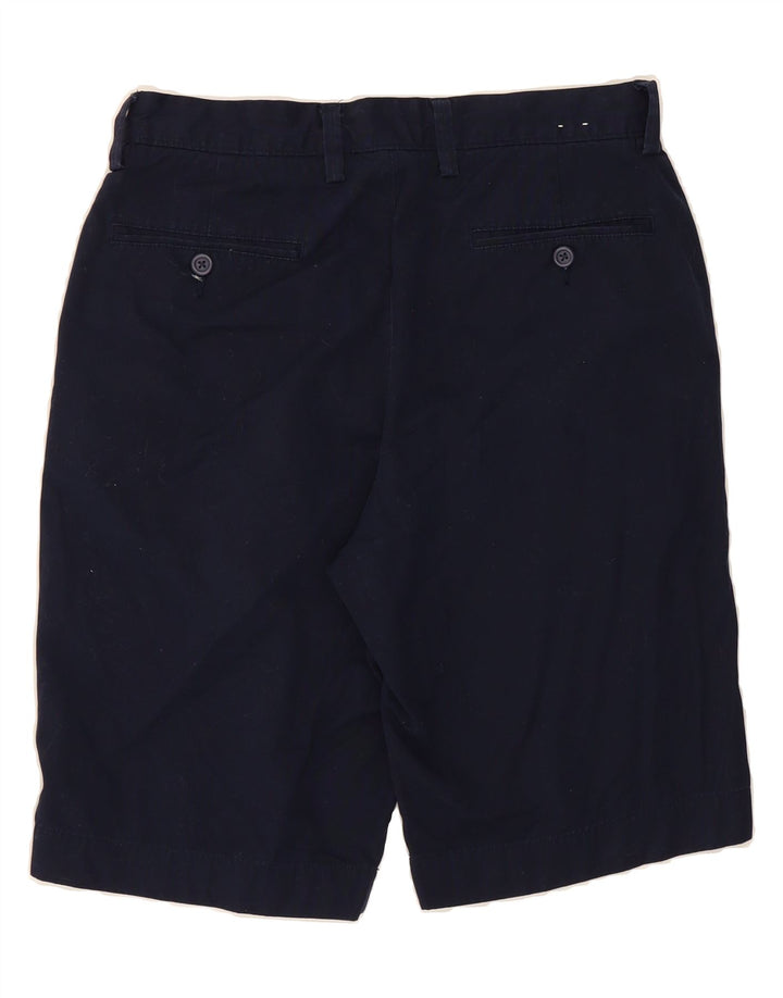J. CREW Womens Chino Shorts W29 Medium  Navy Blue Cotton Vintage J. Crew and Second-Hand J. Crew from Messina Hembry 