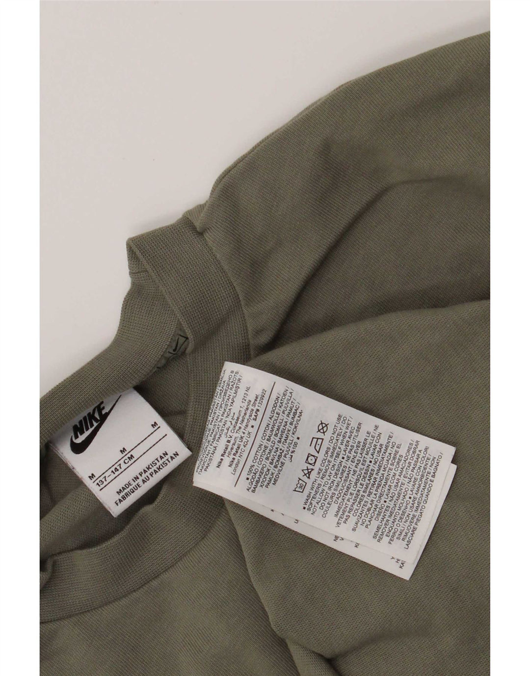 Nike T-Shirt für Jungen, 10–11 Jahre, Medium Khaki