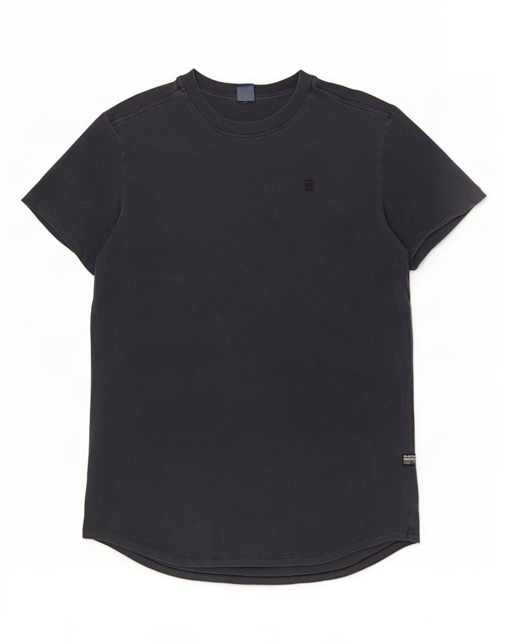 G-Star Mens T-Shirt Top Medium Navy Blue Cotton