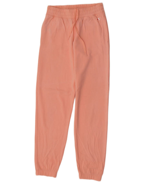 Champion Womens træningsdragt Bukser Joggers UK 6 XS Pink Bomuld