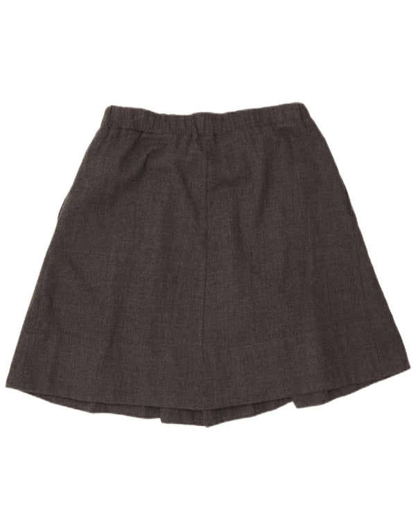 Henry Cottons Γυναικεία πλισέ φούστα IT 42 Medium W30 Grey Flecked