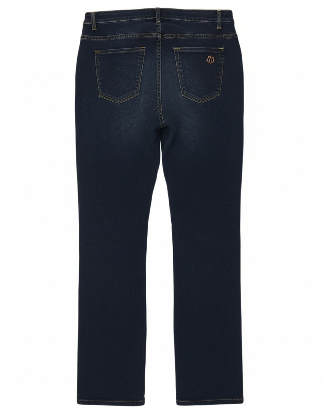 TRUSSARDI Womens Straight Jeans W28 L29 Blue Cotton