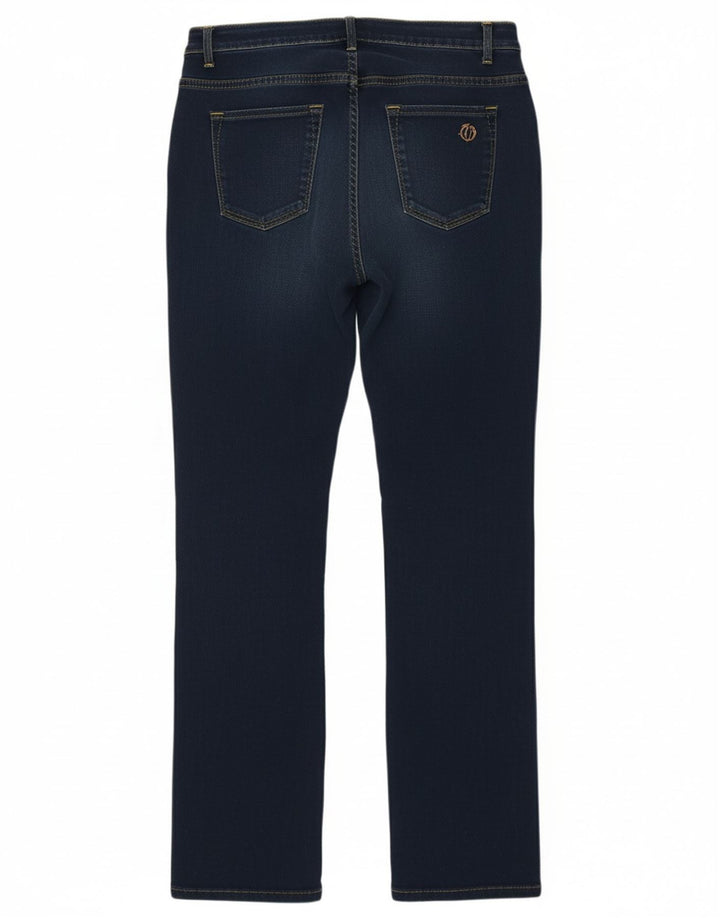 TRUSSARDI Womens Straight Jeans W28 L29 Blue Cotton