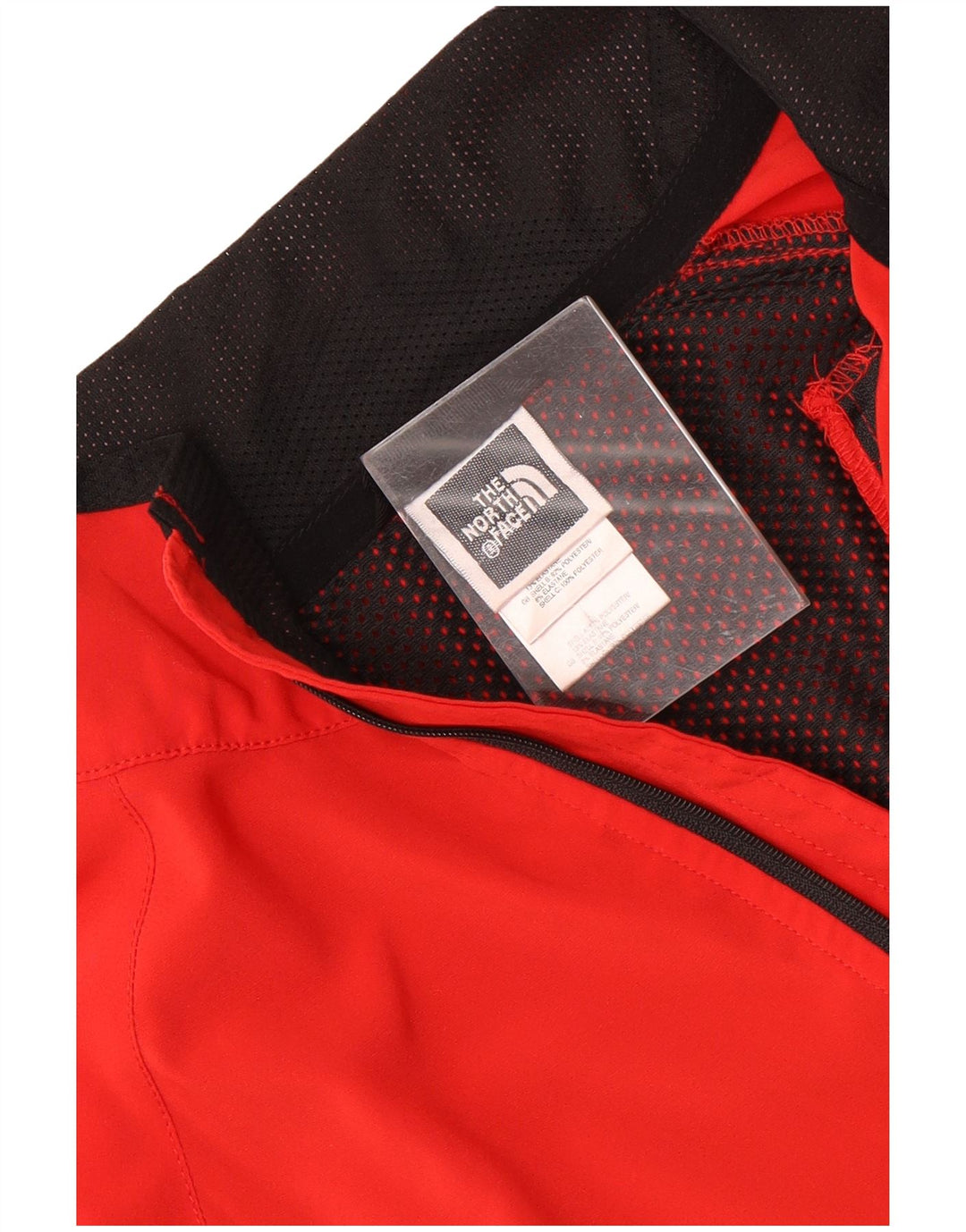 The North Face Womens Tracksuit Top Jacket UK 14 Medium Red Colourblock