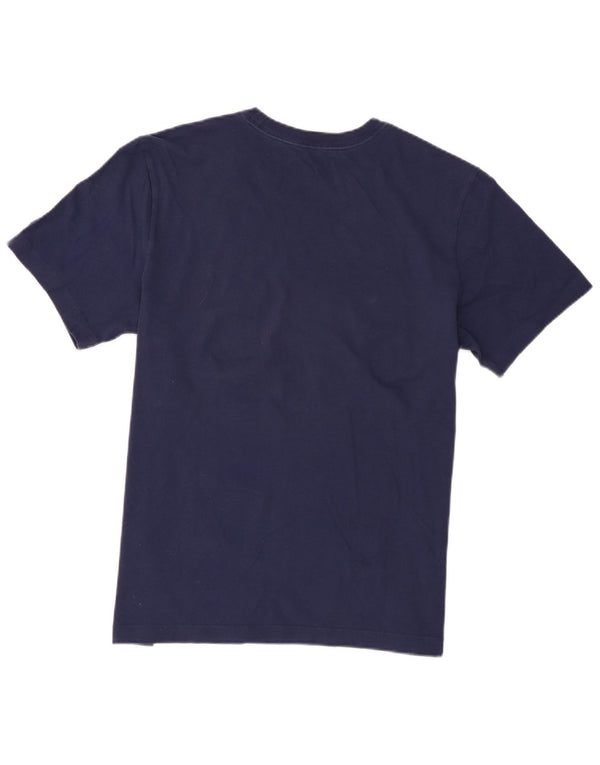 Nike T-shirt graphique pour homme en coton bleu marine Taille L