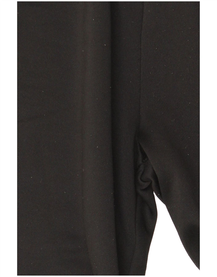 Adidas Boys Tracksuit Trousers Joggers 13-14 Years  Black Polyester