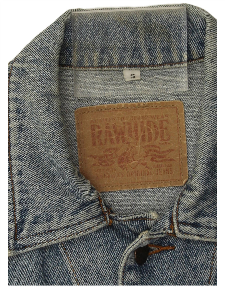 Jachetă de blugi vintage pentru bărbați UK 36 Small Blue