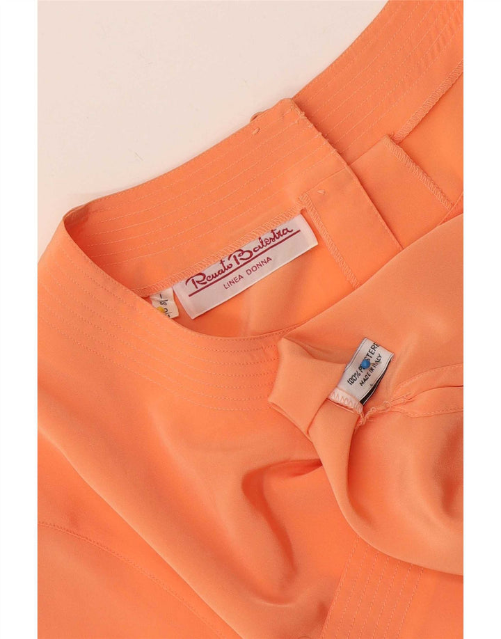 Renato Balestra Ženska bluza Top IT 50 XL Narančasti poliester